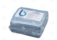 Салфетки безворсовые S-WIPE полипропиленовые для обезжиривания 34х49см цвет синий в упаковке 35 штук - УТСК. Промышленное снабжение