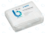 Салфетки безворсовые S-WIPE белый клетка повышенной прочности 34х49см в упаковке 35 штук - УТСК. Промышленное снабжение