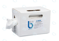 Салфетки безворсовые S-WIPE белый крупное тиснение повышенной прочности 25х42см в рулоне в картонном диспенсере с центральной вытяжкой 85 штук - УТСК. Промышленное снабжение