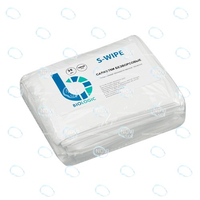 Салфетки безворсовые S-WIPE белый мелкое тиснение повышенной прочности 34х49см в упаковке 35 штук - УТСК. Промышленное снабжение