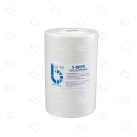 Салфетки безворсовые S-WIPE белый крупное тиснение повышенной прочности 30х42см в рулоне 250 штук - УТСК. Промышленное снабжение