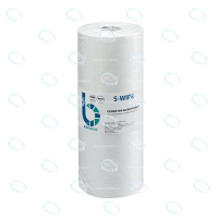 Салфетки безворсовые S-WIPE белый клетка повышенной прочности 30х42см, в рулоне 90 штук - УТСК. Промышленное снабжение
