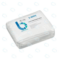 Салфетки безворсовые S-WIPE белый мелкий креп для чувствительных поверхностей 34х49см в упаковке 35 штук - УТСК. Промышленное снабжение