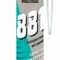Mastersil 881 силиконовый герметик для стекла и аквариумов - УТСК. Промышленное снабжение