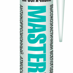  Masterfix бесцветный водостойкий каучуковый герметик - УТСК. Промышленное снабжение